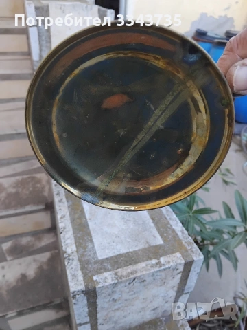Античен месингов котлон., снимка 6 - Антикварни и старинни предмети - 54184818
