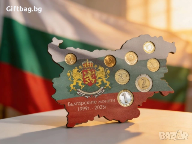 България и левът – памет, съхранена във време + стойка, снимка 2 - Декорация за дома - 53077319