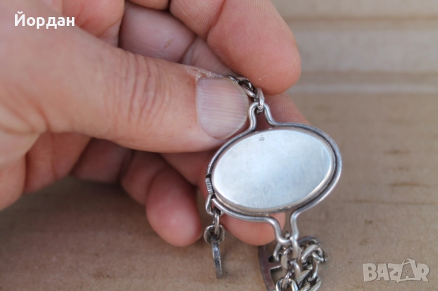 Швейцарски дамски сребърен часовник ''Lanco'' , снимка 6 - Дамски - 52308459