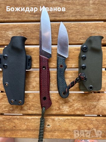 Продавам нож на български майстор , снимка 2 - Ножове - 50724604