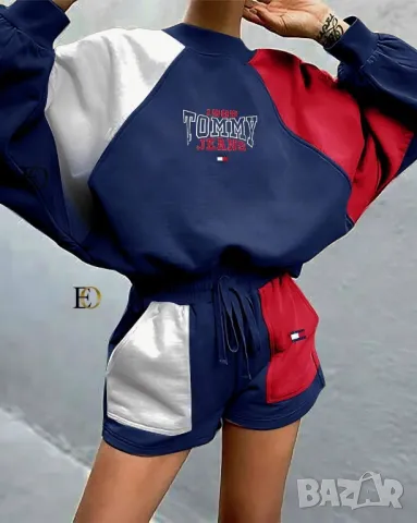 дамски екипи блуза и панталонки tommy hilfiger , снимка 2 - Спортни екипи - 46880841