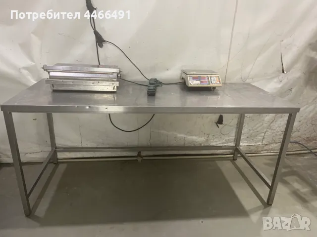 Инвентар, баки, маси, колички, оборудване от цех за преработка на зеленчуци, снимка 11 - Друго търговско оборудване - 50207266