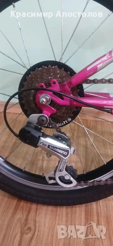 Детски велосипед 20 цола, снимка 4 - Детски велосипеди, триколки и коли - 53847117