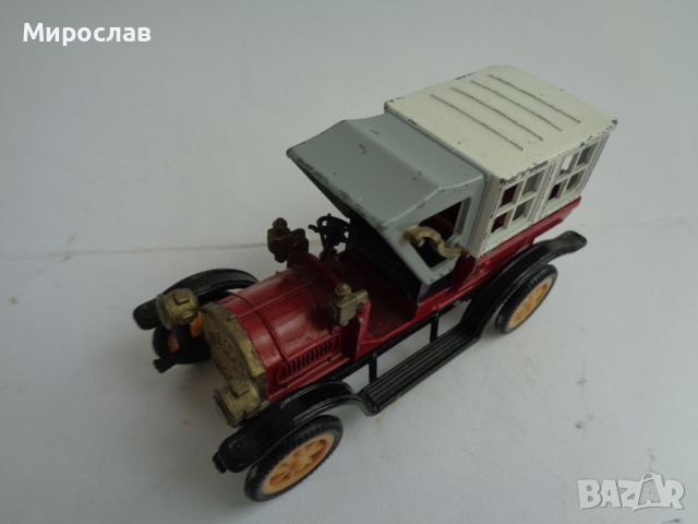 1:43? ZISS MODELL ADLER LIMOUSINE 1905 КОЛИЧКА РЕТРО МОДЕЛ, снимка 5 - Колекции - 45634495