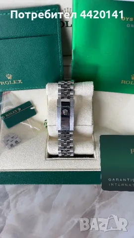 Rolex Datejust 41 Dark Rhodium Jubilee, снимка 6 - Мъжки - 49565460