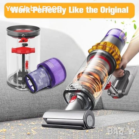 RUKHOOL Контейнер за Dyson V11/V15 SV14–SV28, снимка 4 - Други - 53644609