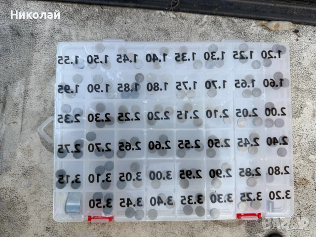 Комплект шайби за регулиране на клапани Hot Cams 9.48mm Suzuki Yamaha Honda CRF YZF, снимка 2 - Аксесоари и консумативи - 53879019