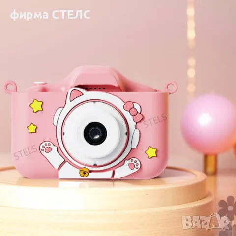 Детска камера STELS X300 със Селфи снимки, Full HD видео и игри, снимка 8 - Образователни игри - 49809260
