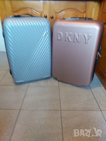 Два средни куфара от САЩ - Samsonite и DKNY, снимка 1 - Куфари - 46635608