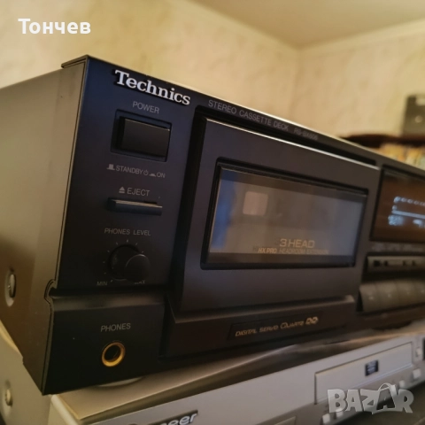Триглав касетъчен дек Technics RS-BX606, снимка 2 - Декове - 50764294