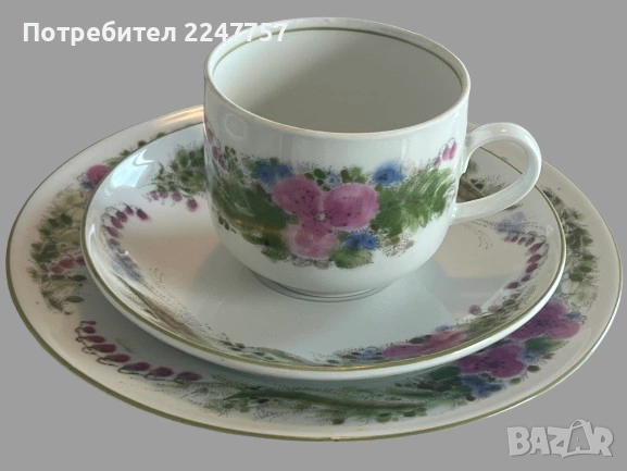 Сервиз за кафе/чай порцелан Letin, снимка 3 - Сервизи - 53633210