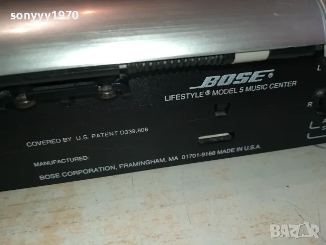 BOSE CD/TUNER+CREATIVE ADAPTER-SWISS 1112240815, снимка 6 - Ресийвъри, усилватели, смесителни пултове - 48302350