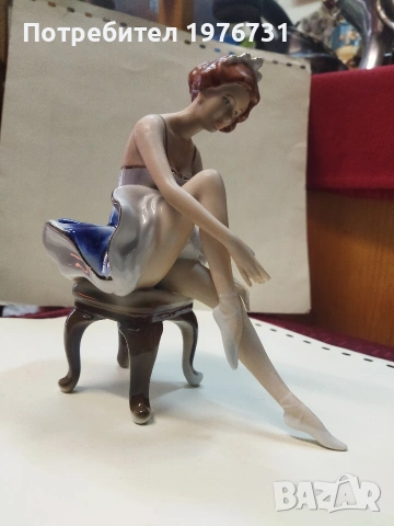 Балерина порцеланова статуетка 