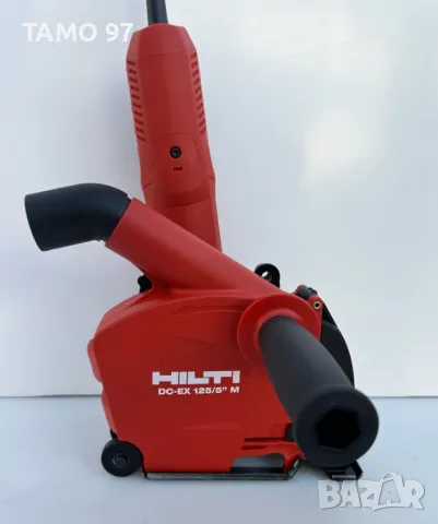 Hilti AG 125-19 SE - Ъглошлайф с потенциометър 1900W и приставка за канали, снимка 10 - Други инструменти - 49548760