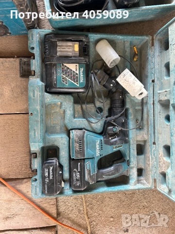 Makita комплект , снимка 3 - Куфари с инструменти - 52543602