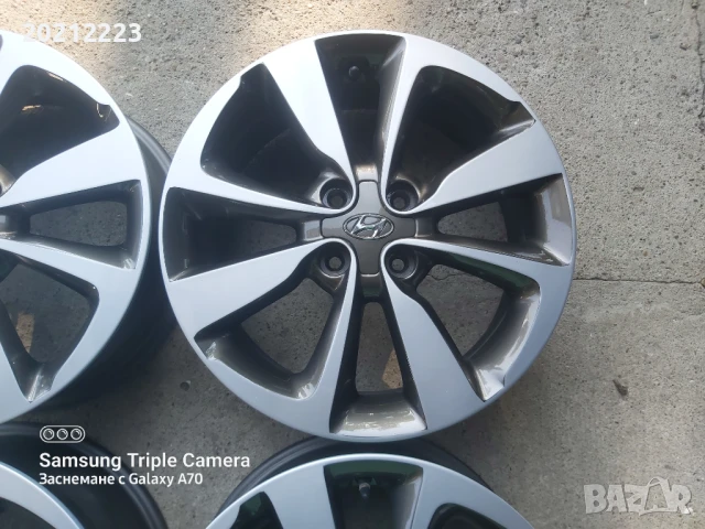 4 броя алуминиеви джанти за Hyundai i20 II 16, снимка 7 - Гуми и джанти - 50740003
