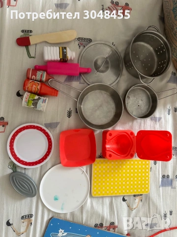 Детски дървени играчки, аксесоари за кухня , снимка 6 - Образователни игри - 54048828