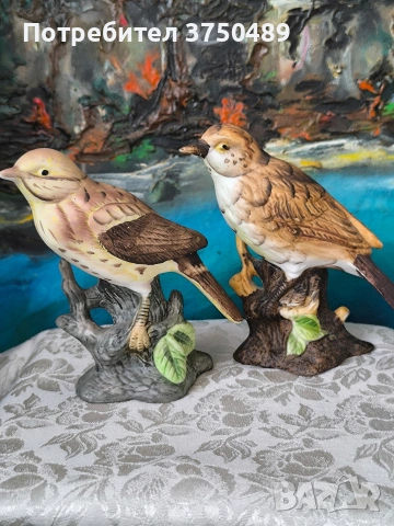 порцеланови фигури на птички