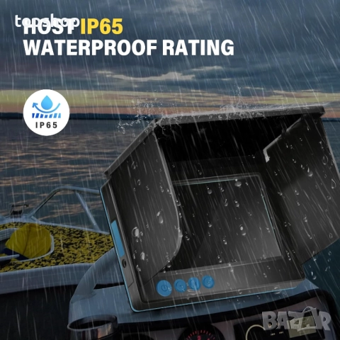 Нова подводна риболовна камера, сонар за риба, инфрачервено нощно виждане, широкоъгълна, водоу..., снимка 4 - Такъми - 52060276