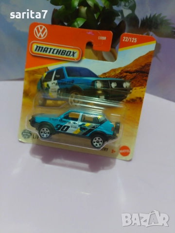 Количка vw golf country 90 Ruff Rabbit на Мачбокс , снимка 2 - Колекции - 52482017