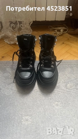 Karl Lagerfeld дамски боти 40 , снимка 3 - Дамски боти - 52884058