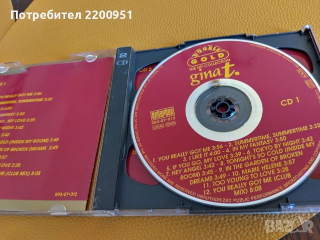 GINA T., снимка 7 - CD дискове - 45633614