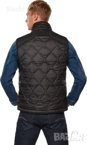 G-STAR RAW мъжки елек размер S и M Attacc Heatseal Quilted Weste Jackets, снимка 2 - Якета - 47516229