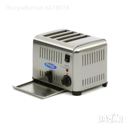 Професионален тостер 2.24 kW, снимка 2 - Обзавеждане на кухня - 50983980