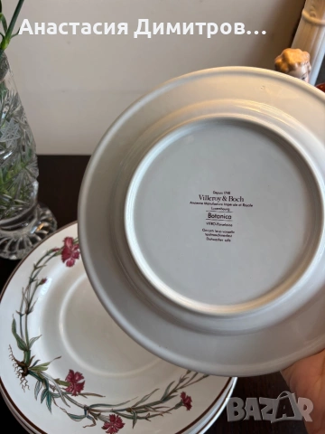 Villeroy boch - botanica, снимка 4 - Чинии - 53339057
