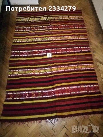 Стари плюшени и тъкани коверти, покривки за маса и легло. , снимка 7 - Антикварни и старинни предмети - 51943017