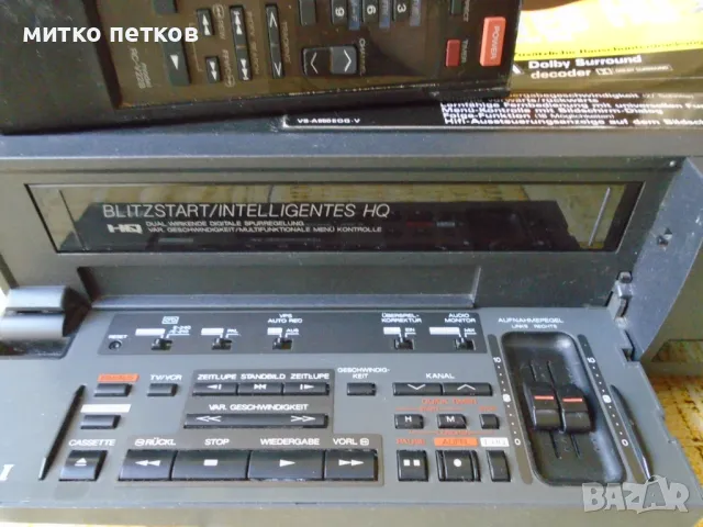 vhs AKAI hi-fi stereo, снимка 4 - Плейъри, домашно кино, прожектори - 47049277