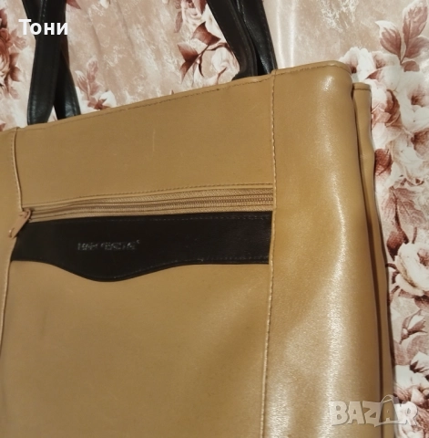 MARC CHANTAL Оригинал Нова Кожена Дамска Чанта , снимка 8 - Чанти - 51852866