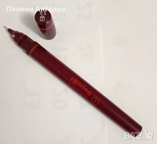 Рапидограф-изограф Rotring-Micronorm, снимка 3 - Ученически пособия, канцеларски материали - 53555965