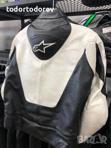 Koжено яке ALPINESTARS SX-1R, 54-L,гърбица,протектори,оригинално, снимка 5 - Аксесоари и консумативи - 46496715