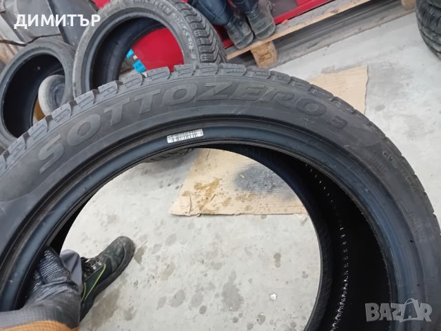 2бр.зимни гуми Pirelli  245 40 19 dot3418 цената е за брой!, снимка 7 - Гуми и джанти - 45872909