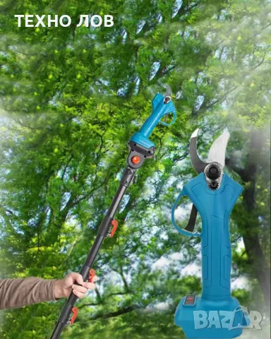 Акумулаторна резачка за дърва и клони с 2 литиевойонни батерии-48v и 2 вериги

, снимка 11 - Други стоки за дома - 36689942