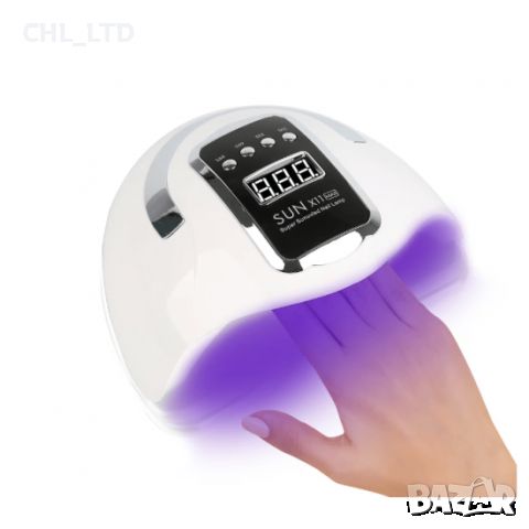 Професионална UV/LED лампа за маникюр, Sun X11 Max, 280W с 66 LED диоди