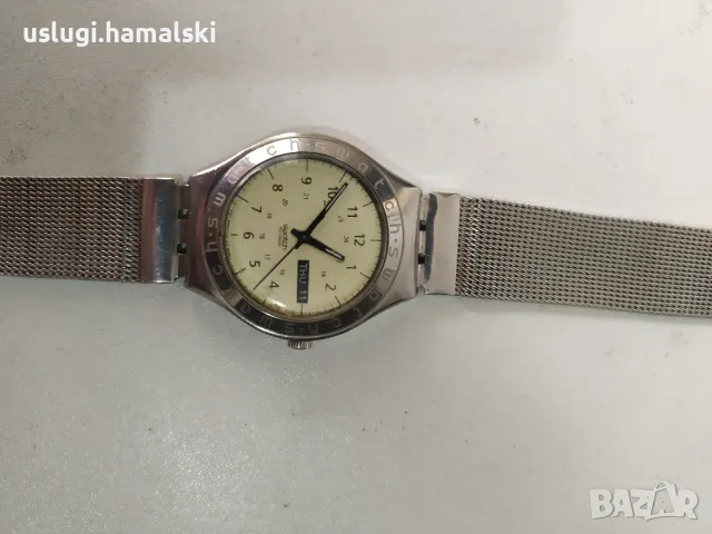 Швейцарски часовник Swatch, снимка 3 - Мъжки - 48614433