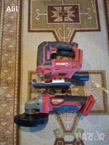 Акумулаторен ъглошлайф и зеге райдер 