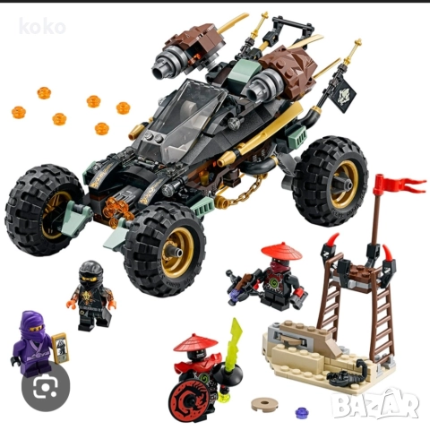 Lego Ninjago Ronin R.E.X - Lego Ninjago Rock Roader Building, снимка 9 - Конструктори - 40208329