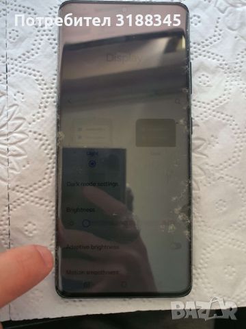 Samsung S21 Ultra работещ дисплей с рамка, снимка 4 - Резервни части за телефони - 45695559