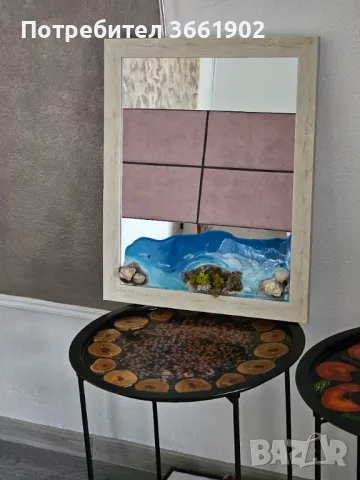 Бутикови огледала, баня, антре, спланя, ръчна изработка, снимка 8 - Декорация за дома - 47060374