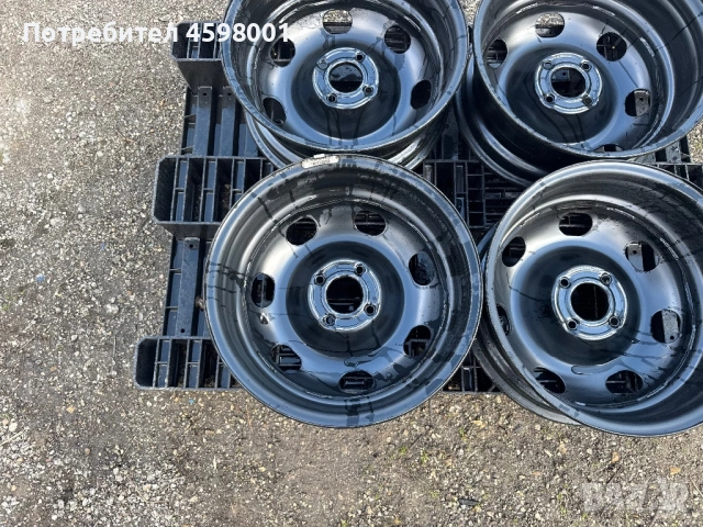 4бр.Оригинални джанти 16цола 4x108 за пикапи Berlingo(2008-2022),Partner(2008-2023), снимка 11 - Гуми и джанти - 54012043