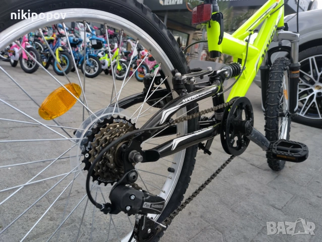 MATRIX Велосипед 20" FLASH жълт, снимка 6 - Велосипеди - 53838901