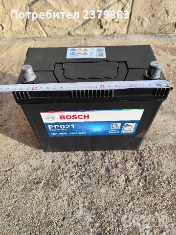 Акумулатор 45А Bosch , снимка 1 - Части - 47657910