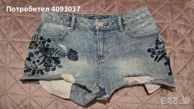 Дамски дънкови къси панталони 