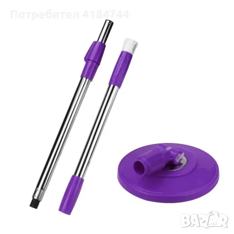 Моп за почистване на под - ламинат  - spin mop 360 , снимка 5 - Други стоки за дома - 46861410