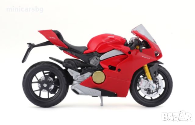 1:18 Метални мотори: Ducati Panigale V4, снимка 2 - Колекции - 45944271
