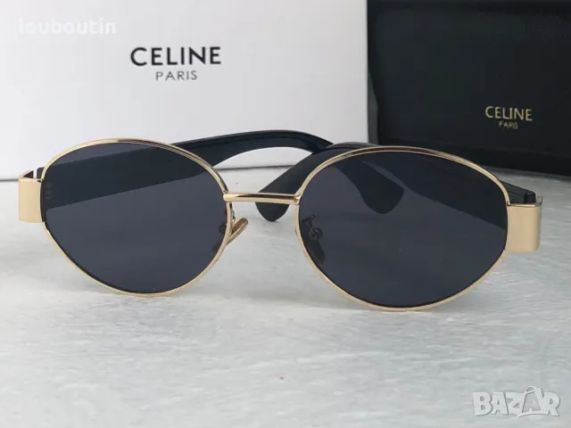 Celine 2024 дамски слънчеви очила елипса два цвята, снимка 8 - Слънчеви и диоптрични очила - 47164368