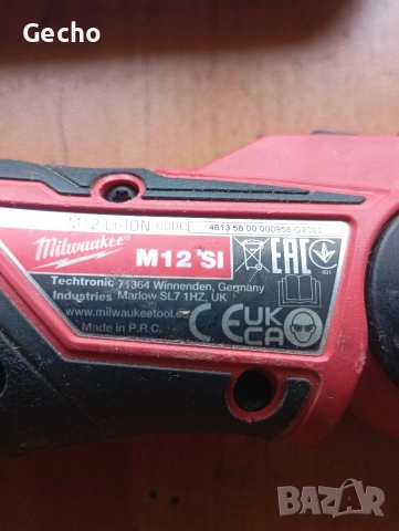 Milwaukee поялник 12 волта, снимка 3 - Други инструменти - 53603424